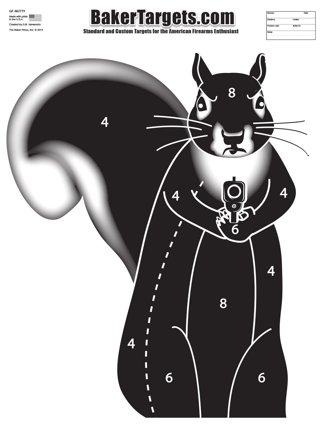 Nutty McSquirrel Target