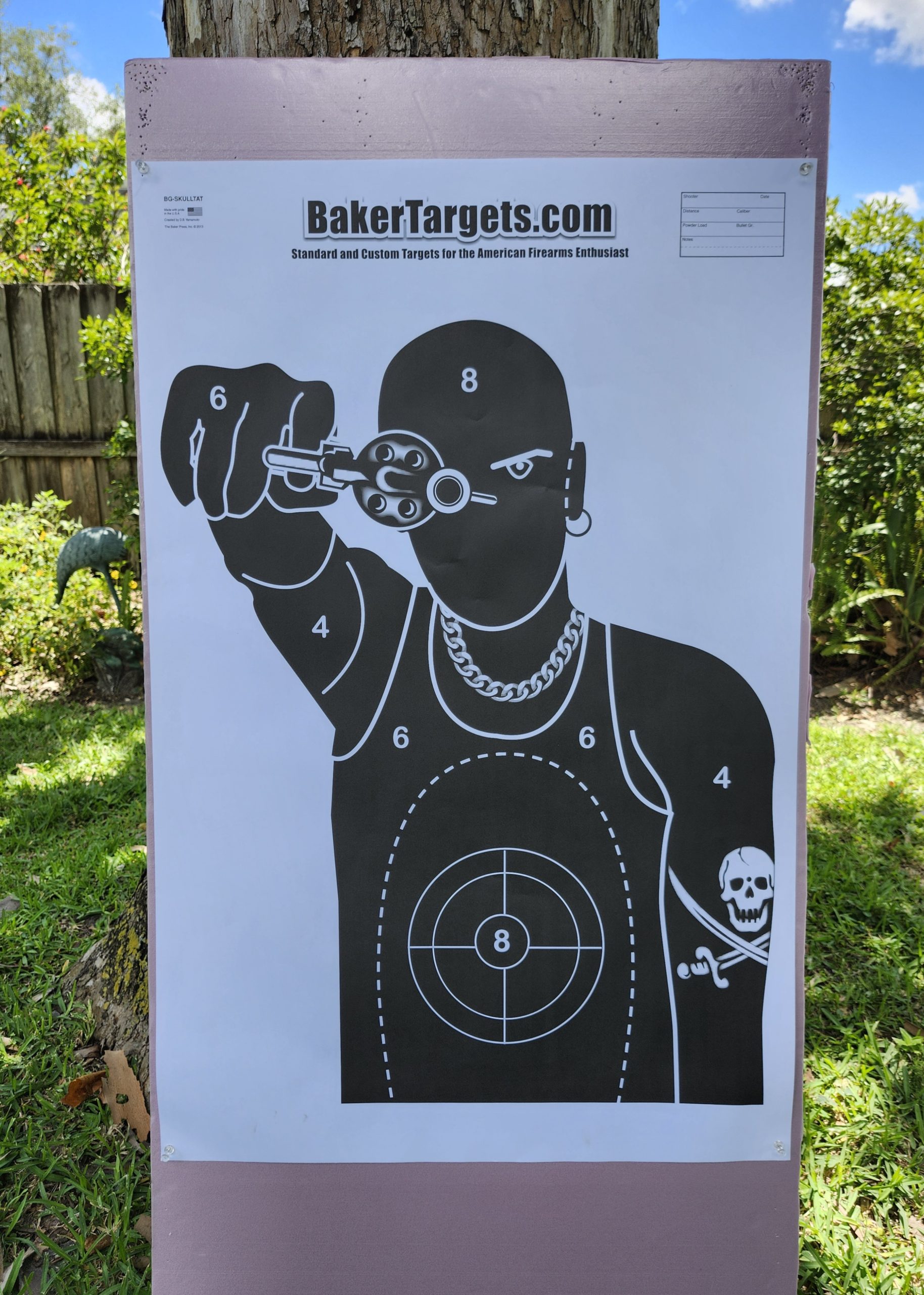 Skull Tattoo Silhouette Target-OutdoorPhoto2